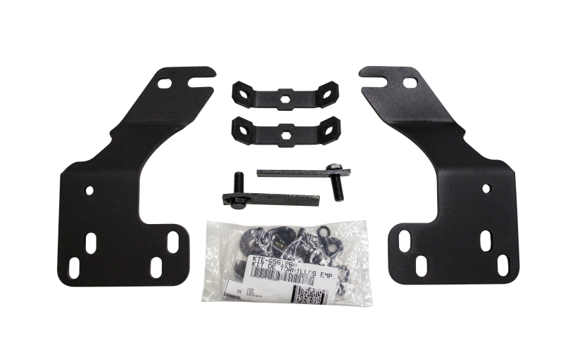 Go Rhino 14-15 Chevy Silverado 1500 (Excl. Drvr Alrt Pkg) RC4 & RC3 LR Brackets - Tex. Blk Brackets Go Rhino