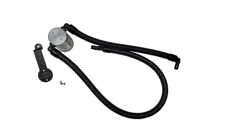 J&amp;L 2021-2025 Jeep Wrangler 392 Oil Separator 3.0 Passenger Side - Clear Anodized Oil Separators J&L