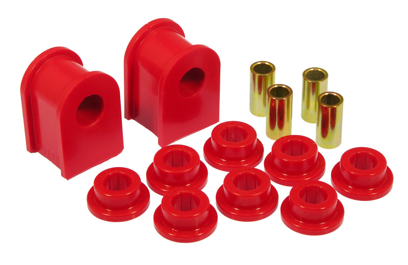 Prothane 77-98 Ford Truck S/B & E/L Bush - 7/8in (for 2.5in Frames / Eye to Eye End Links) - Red Sway Bar Bushings Prothane