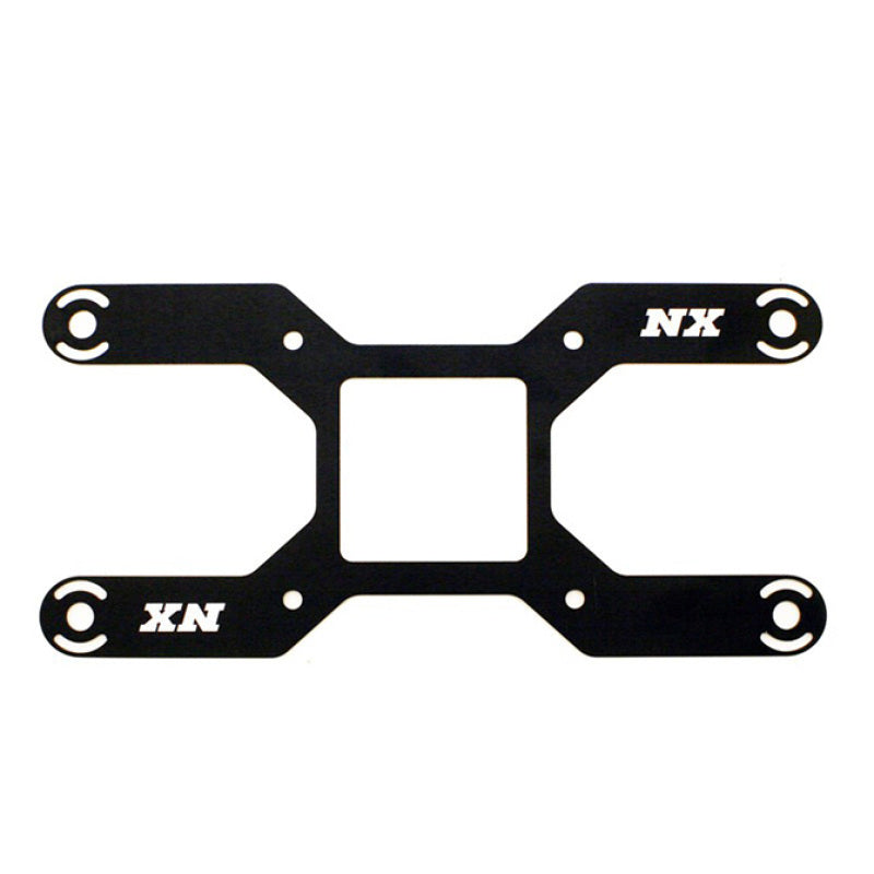 Nitrous Express Carb Plate Solenoid Bracket for 4150 (4 Solenoids) Brackets Nitrous Express
