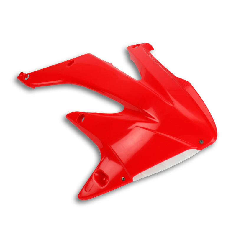 Cycra 05-08 Honda CRF450R Powerflow Radiator Shrouds - Red Plastics Cycra