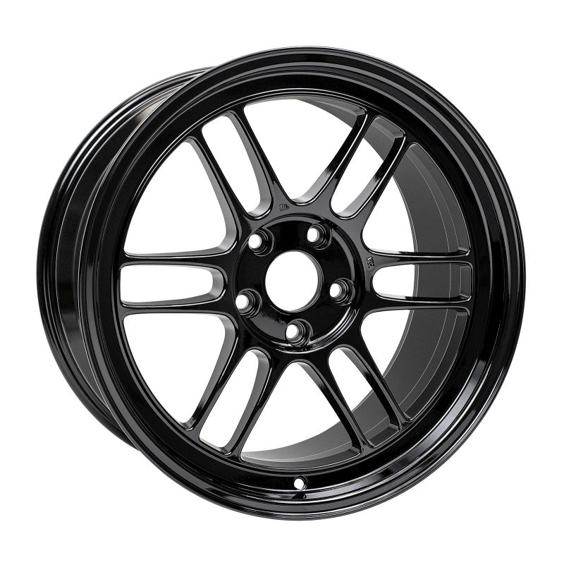 Enkei RPF1 18x9.5 5x114.3 38mm Offset 73mm Bore Gloss Black Wheel Wheels - Cast Enkei