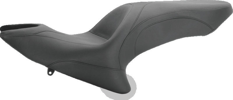 Mustang 10-17 Victory Cross Rds, Cross Country, Hard-Ball, Magnum Touring 1PC Seat - Black One-Piece Motorcycle Seats Mustang Motorcycle