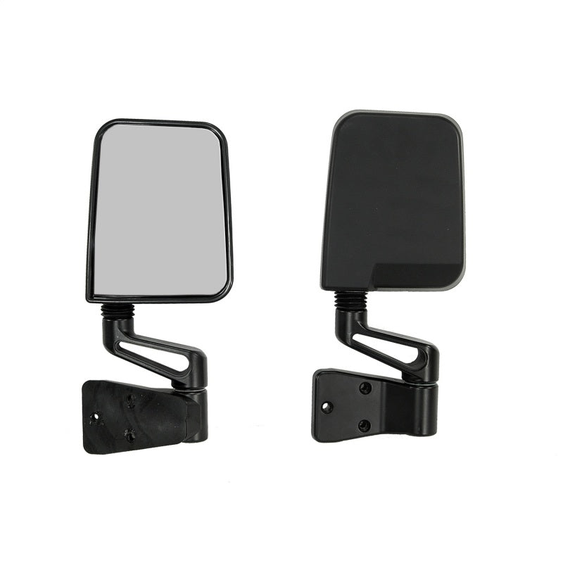 Omix Door Mirror Kit Black- 87-02 Jeep Wrangler Exterior Trim OMIX