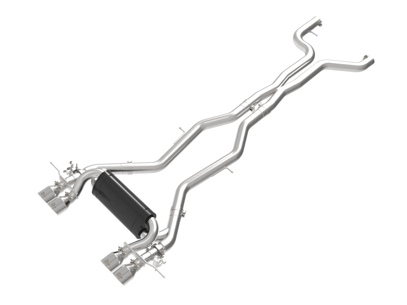 aFe 23-25 BMW M2 L6-3.0L (G87) MACH Force-Xp Cat-Back Exhaust w/ Polished Tip Catback aFe