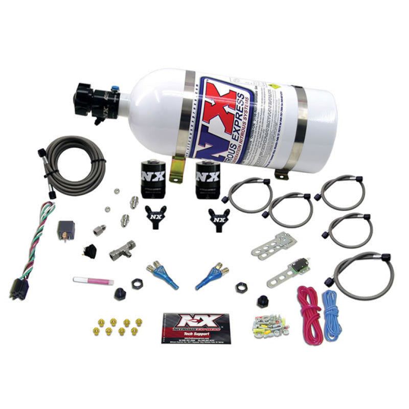 Nitrous Express GM TBI Nitrous Kit (50-125HP) w/10lb Bottle Nitrous Systems Nitrous Express