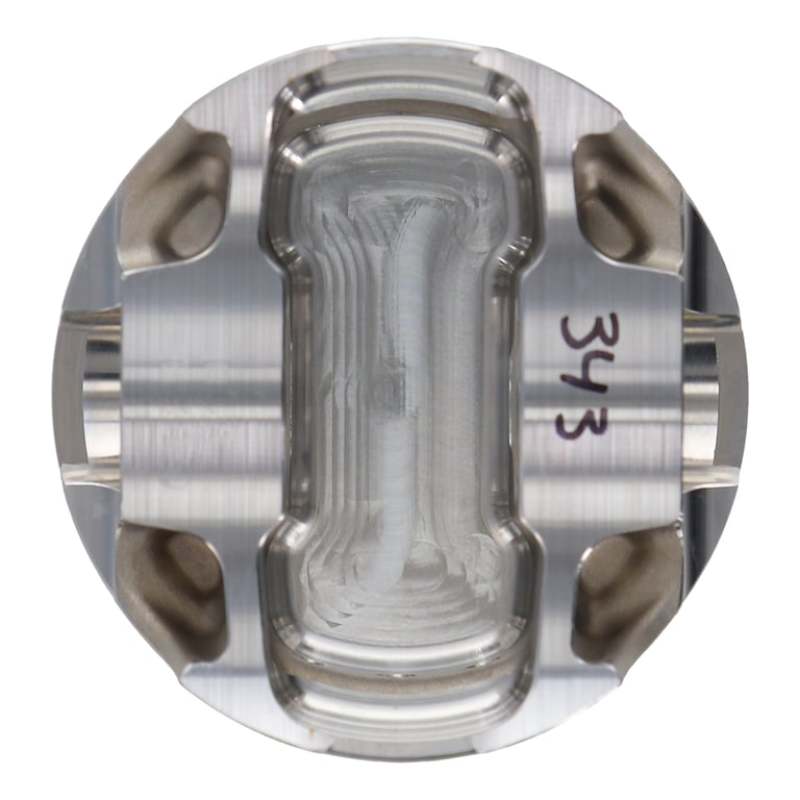 Wiseco Mitsubishi EVO X 4B11 Turbo -14cc 87mm Bore 8.8 CR HD Forged Piston Kit Piston Sets - Forged - 4cyl Wiseco