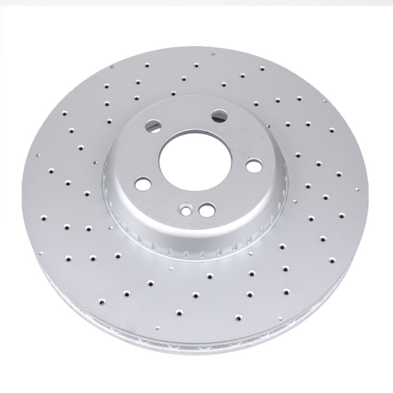 Power Stop 15-18 Mercedes-Benz C300 Front Evolution High Carbon Geomet Coated Rotor Brake Rotors - OE - Cryo PowerStop