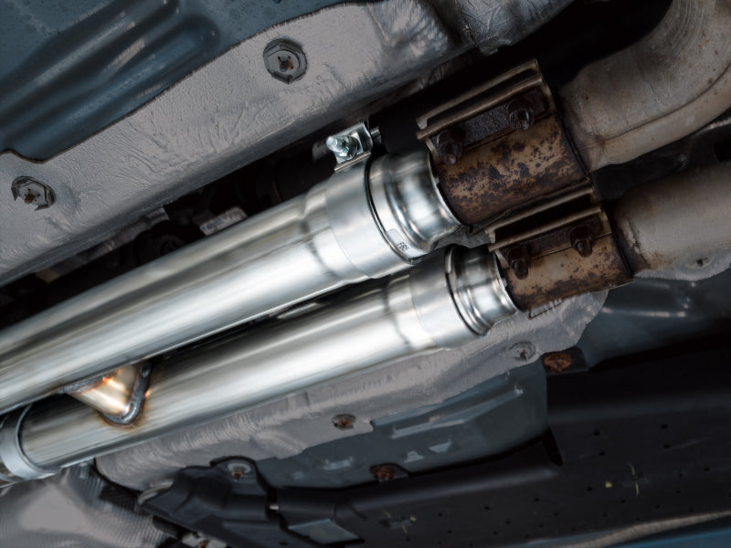 AWE Tuning 21-23 Ford Mustang Mach 1 SwitchPath Cat-Back Exhaust w/ Quad Chrome Silver Tips Catback AWE Tuning