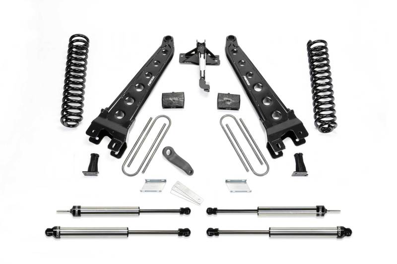 Fabtech 17-21 Ford F250/F350 4WD Gas 6in Rad Arm Sys w/Coils & Dlss Shks Lift Kits Fabtech