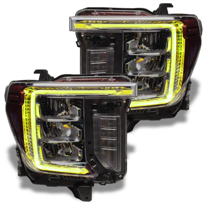 Oracle 20-21 GMC Sierra 2500/3500 HD RGB+W Headlight DRL Kit - w/ BC1 Controller Headlights ORACLE Lighting