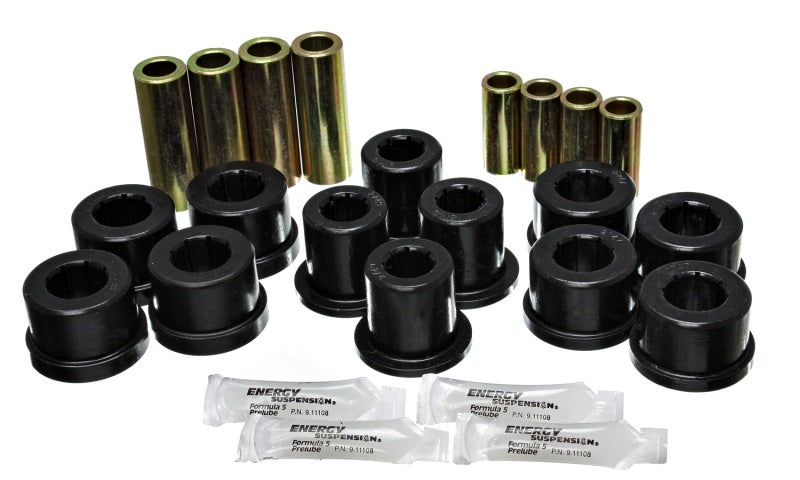 Energy Suspension 87-92 Toyota Supra Black Front Control Arm Bushing Set Bushing Kits Energy Suspension