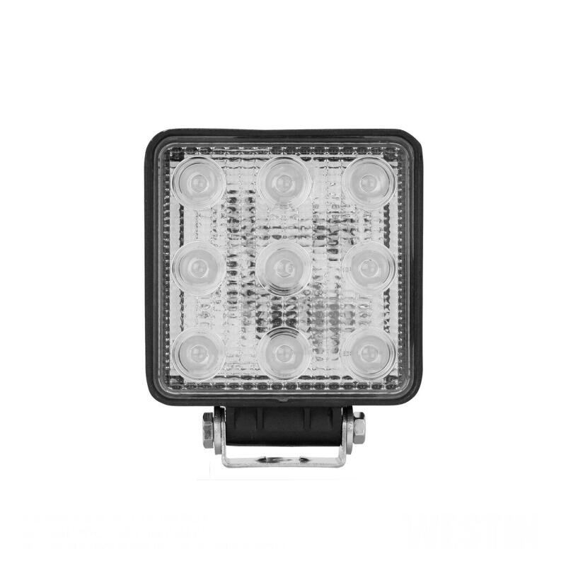 Westin LED Work Utility Light Square 4.6 inch x 5.3 inch Flood w/3W Epistar - Black Work Lights Westin