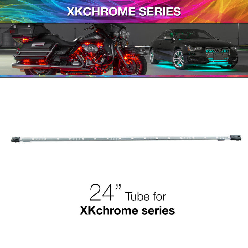 XK Glow 24in Multi Color LED tube for XKchrome & 7 Color Series Light Strip LED XKGLOW