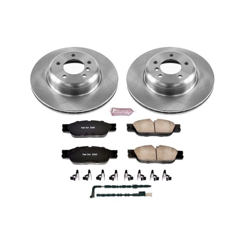 Power Stop 09-10 BMW Z4 Front Autospecialty Brake Kit Brake Kits - OE PowerStop