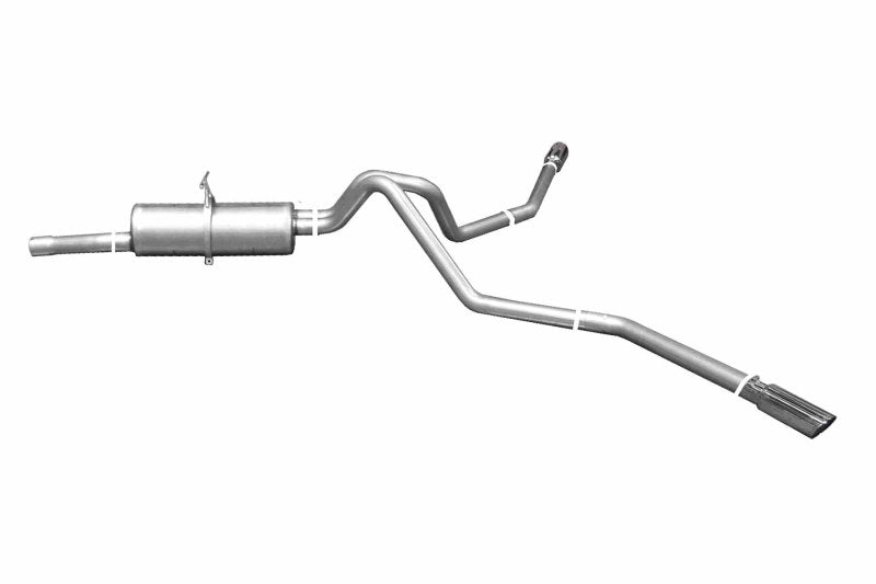 Gibson 99-04 Ford F-250 Super Duty Lariat 6.8L 2.5in Cat-Back Dual Extreme Exhaust - Stainless Catback Gibson