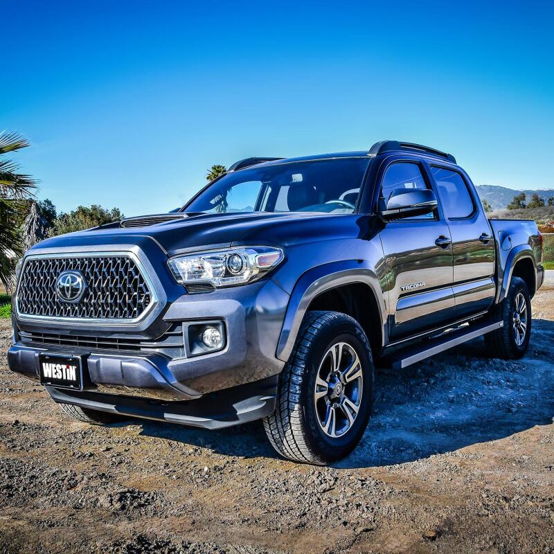 Westin Grate Steps Running Boards 79 in - Textured Black Running Boards Westin