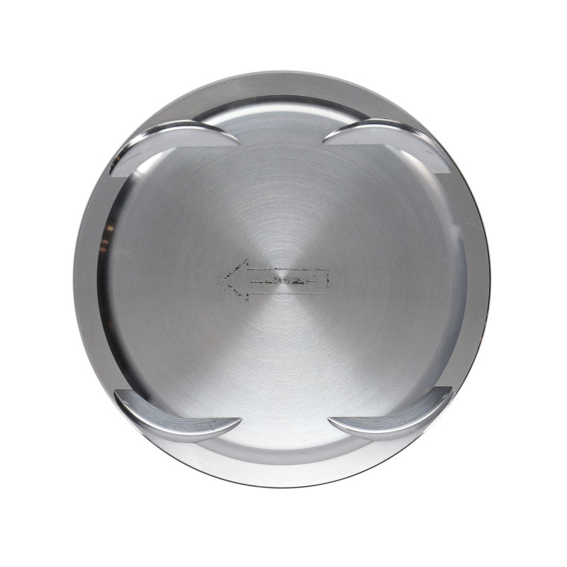 Manley 03-07 Nissan 350Z/Maxima 81.4mm Stroker 96.00mm +.5mm Bore 8.5:1 Dish Piston Set w/ Rings Piston Sets - Forged - 6cyl Manley Performance