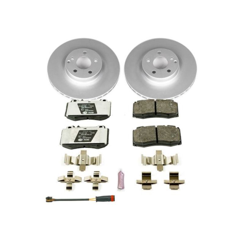 Power Stop 08-11 Mercedes-Benz CLS550 Front Euro-Stop Brake Kit Brake Kits - OE PowerStop