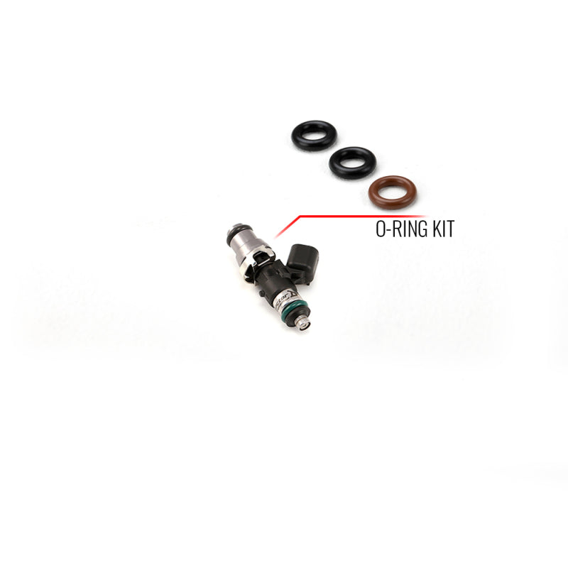 Injector Dynamics O-Ring/Seal Service Kit for Injector with 14mm Top Adapter and 14mm Bottom O Rings Fuel Components Misc Injector Dynamics