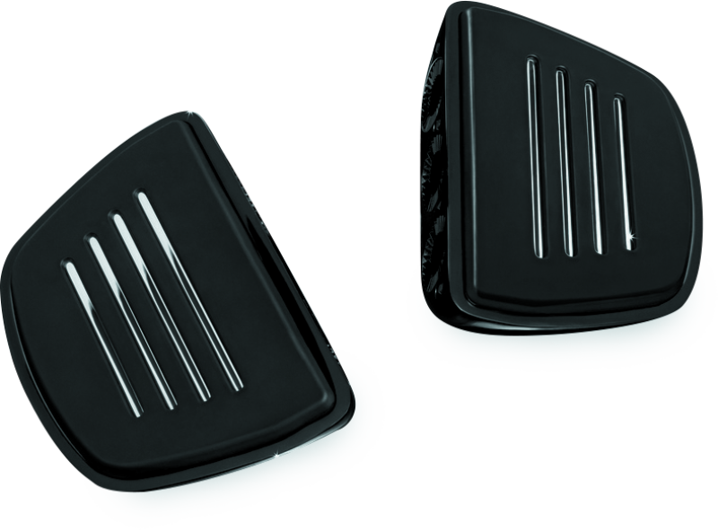 Kuryakyn Premium Mini Boards Without Adapters Black Running Boards Kuryakyn