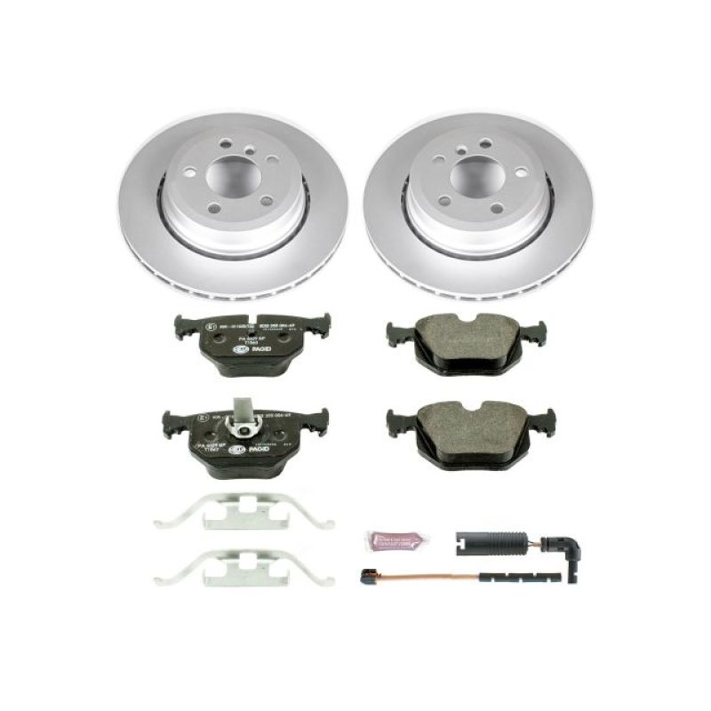 Power Stop 04-10 BMW X3 Rear Euro-Stop Brake Kit Brake Kits - OE PowerStop