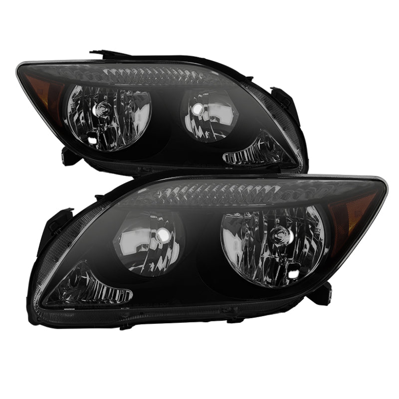 xTune Scion tC 2005-2007 OEM Style Headlights - Black Smoked HD-JH-STC05-AM-BSM Headlights SPYDER
