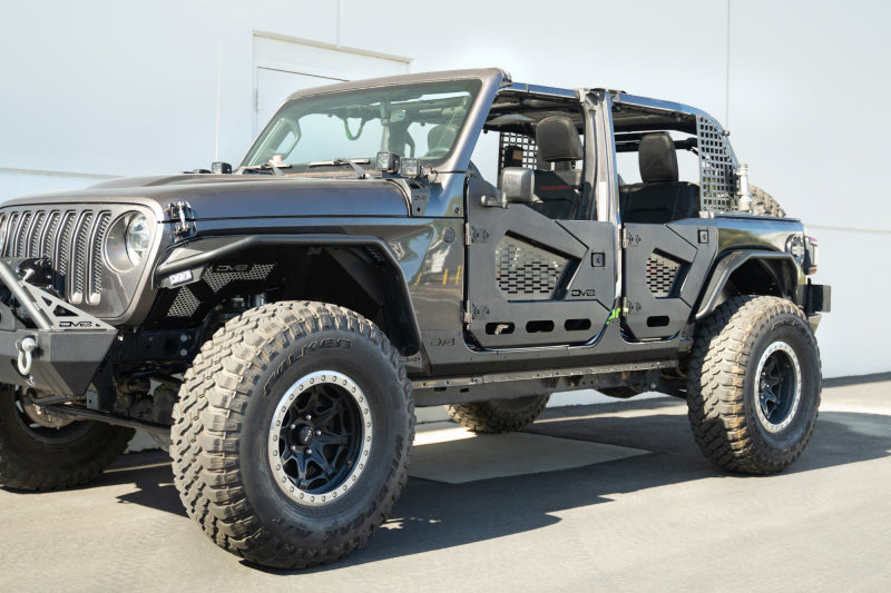 DV8 Offroad 18-23 Jeep Wrangler JL Rock Skins (4 Door Only) Body Armor & Rock Rails DV8 Offroad