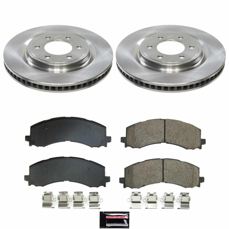 Power Stop 22-23 Ford F-150 Lightning Front Autospecialty Brake Kit Brake Kits - OE PowerStop