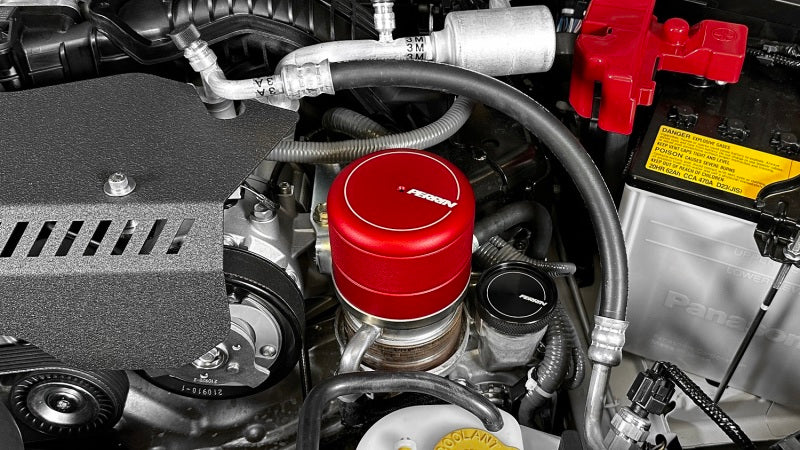 PERRIN 15-25 Subaru WRX & 13-25 BRZ/FR-S/86/GR86 Oil Filter Cover - Red Oil Filters Perrin Performance