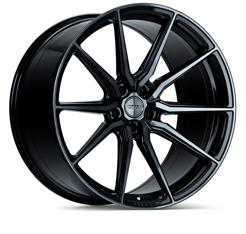 Vossen HF-3 20x10.5 / 5x112 / ET30 / Super Deep Face / 66.5 - Double Tinted - Gloss Black Wheel Wheels - Forged Vossen