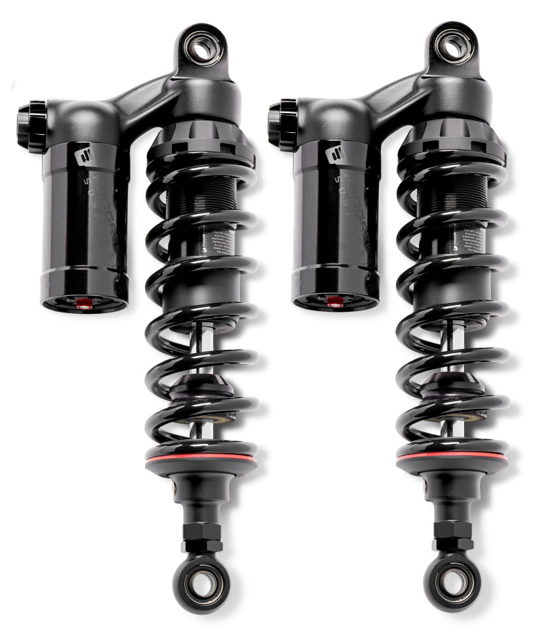 Progressive Harley FXR/XL 990 Series Shocks 14.0in - Black Shocks and Struts Progressive