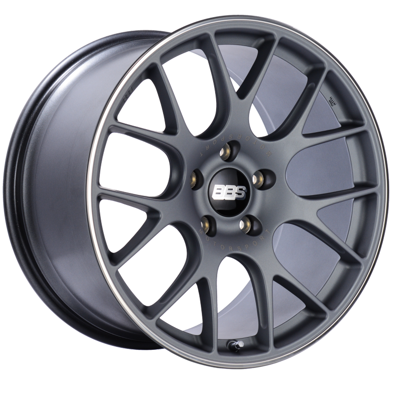 BBS CH-R 20x11.5 5x130 ET65 CB71.6 Satin Titanium Polished Rim Protector Wheel Wheels - Cast BBS