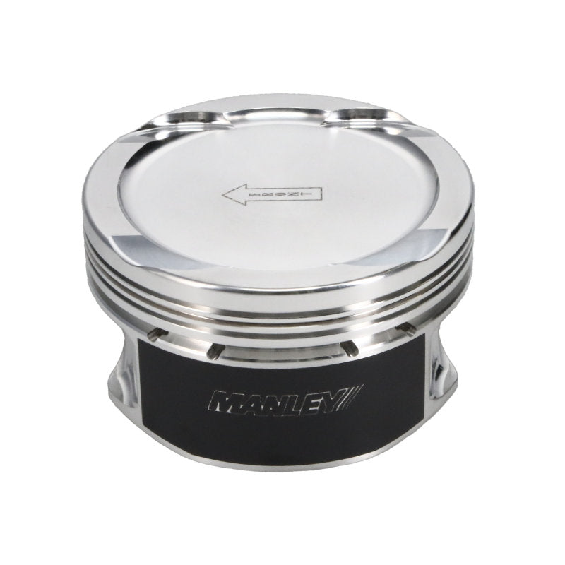 Manley Ford Coyote 5.0L DOHC -12cc Dish 3.700in Bore Piston Set Piston Sets - Forged - 8cyl Manley Performance