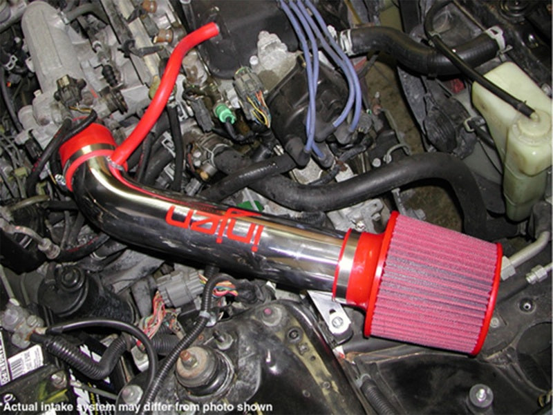 Injen 92-95 Honda Civic Si/DX/EX/LX L4 1.5L Black IS Short Ram Cold Air Intake Cold Air Intakes Injen