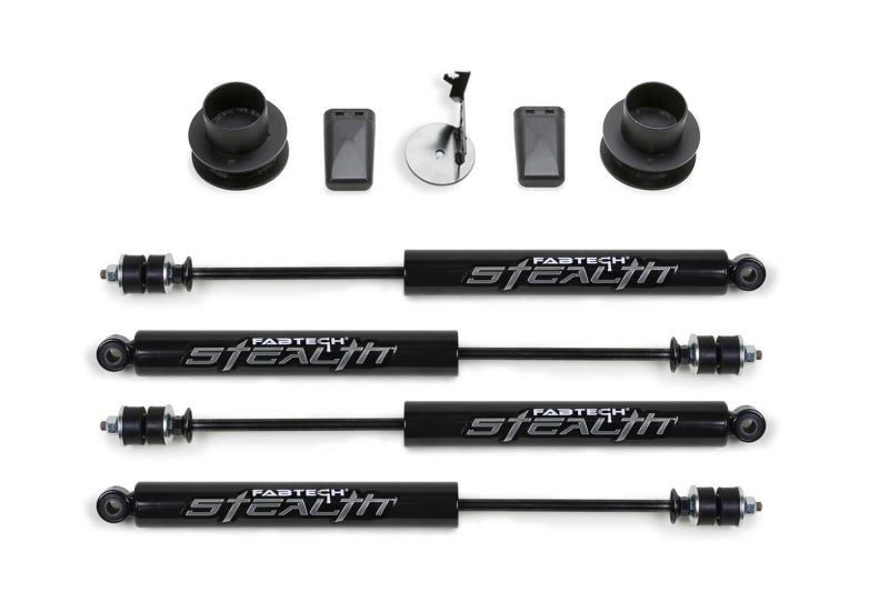 Fabtech 19-22 Ram 2500 4WD 2.5in Coil Spcr Kit w/Stealth Lift Kits Fabtech