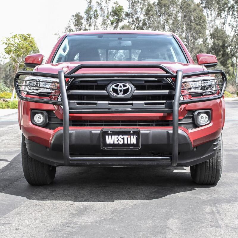 Westin 2016-2018 Toyota Tacoma Sportsman Grille Guard - Black Grille Guards Westin