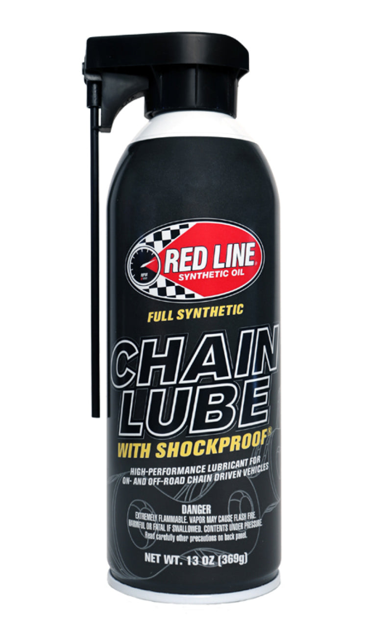Red Line Chain Lube Aerosol 13oz Greases & Lubricants Red Line