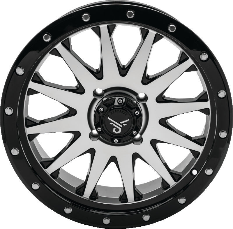 QuadBoss Wagon 18X7 - 4+3 - 4/156 - Machined Wheels - Cast QuadBoss