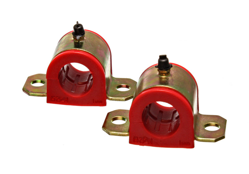 Energy Suspension 1 1/16in Frt Sway Bar Bush. Set - Red Bushing Kits Energy Suspension