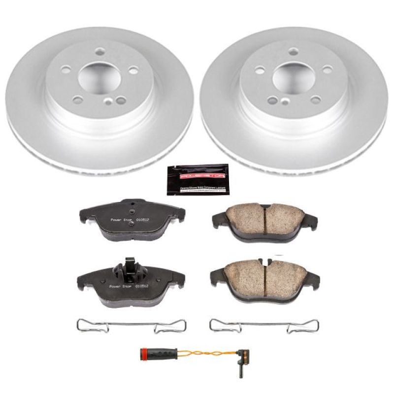 Power Stop 12-15 Mercedes-Benz C250 Rear Z23 Evolution Sport Coated Brake Kit Brake Kits - Performance D&S PowerStop