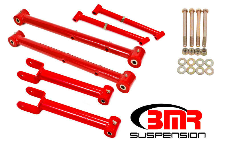 BMR 64-67 A-Body Non-Adj. Rear Suspension Kit - Red Suspension Packages BMR Suspension