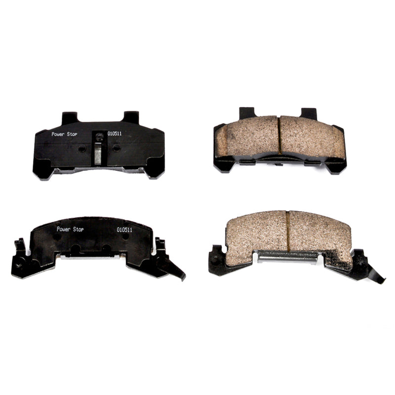 Power Stop 82-89 Buick Skyhawk Front Z16 Evolution Ceramic Brake Pads Brake Pads - OE PowerStop