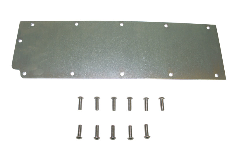 Moroso GM LSX/LS3/LS7 Engine Storage Plate - 1/8in - Steel Block Off Plates Moroso