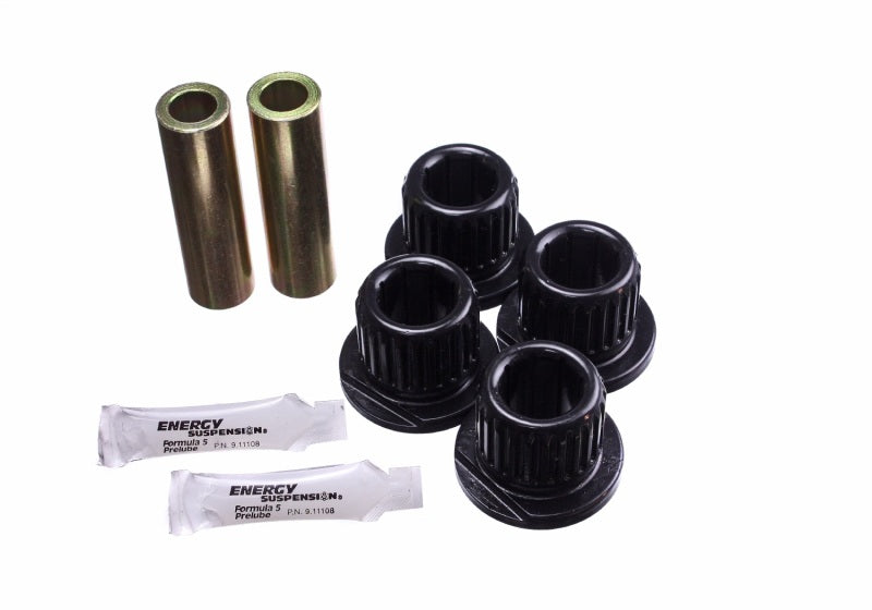 Energy Suspension Ford Rear Shackle Busing Set - Black Bushing Kits Energy Suspension