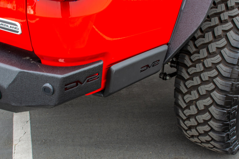 DV8 Offroad 2019+ Jeep Gladiator Bedside Sliders Body Armor & Rock Rails DV8 Offroad
