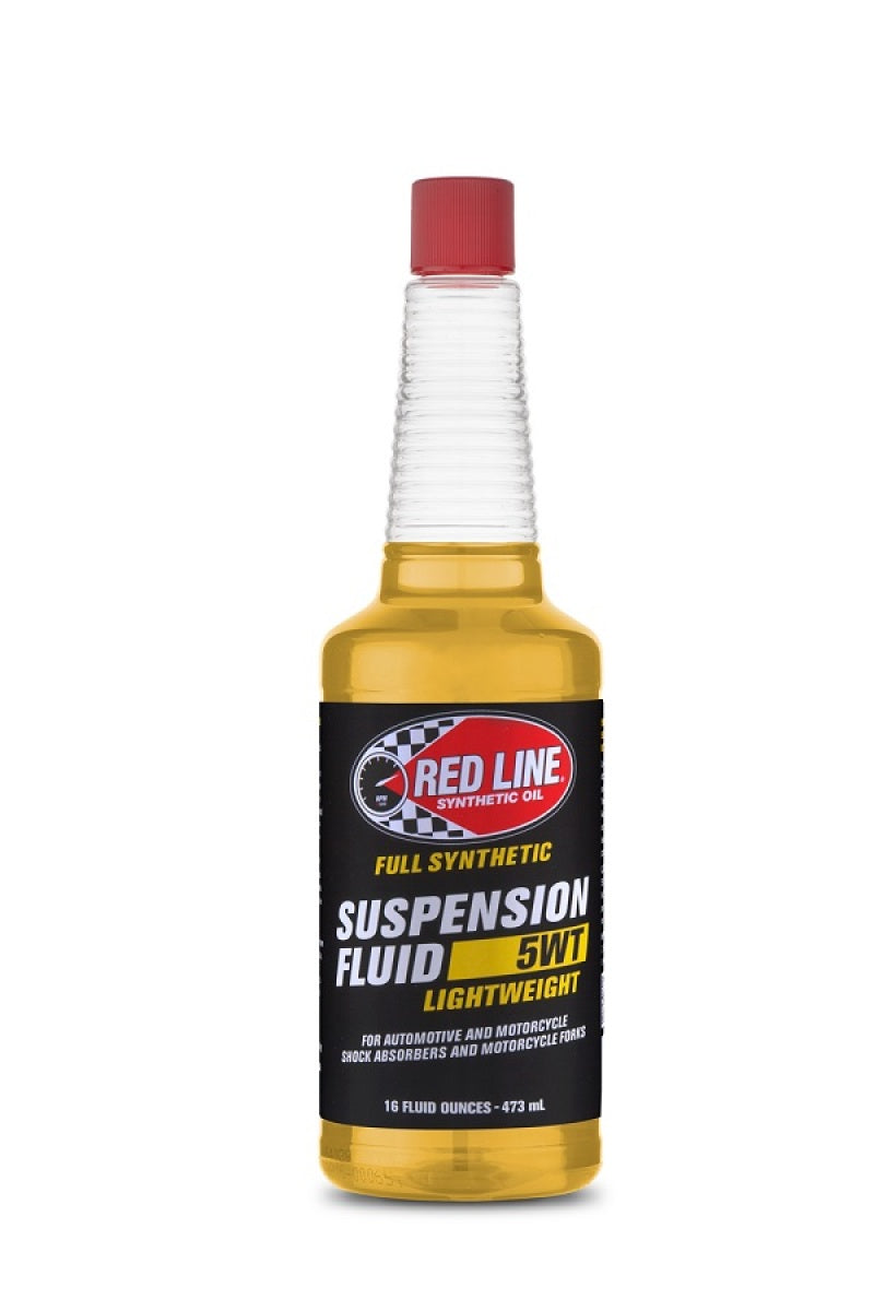Red Line LightWeight 5WT Suspension Fluid - 16oz. Hydraulic Oils Red Line