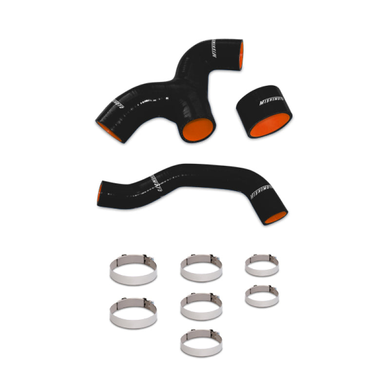 Mishimoto 02-05 Subaru WRX Black Silicone Intercooler Hoses Hoses Mishimoto