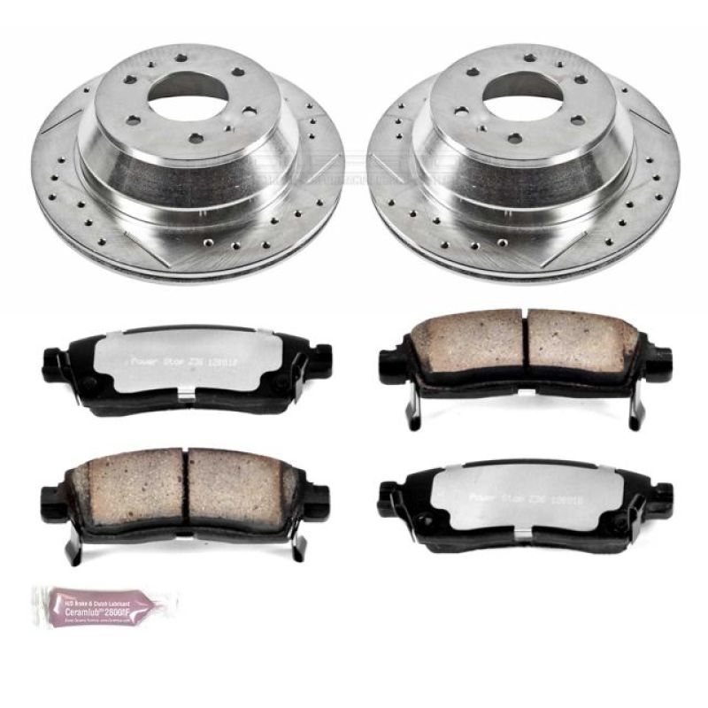 Power Stop 04-07 Buick Rainier Rear Z36 Truck & Tow Brake Kit Brake Kits - Performance D&S PowerStop