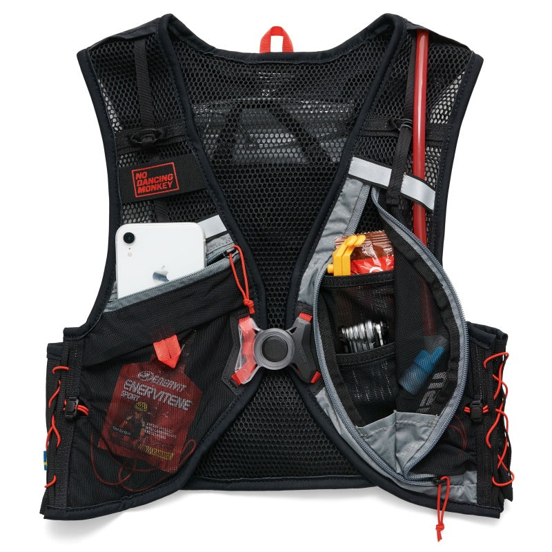 USWE Rush Bike Hydration Vest 8L Black/Grey - Small Vests USWE